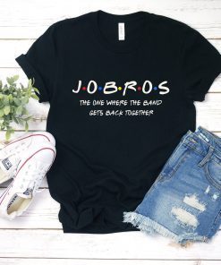 Jobros Shirt, Funny Friends Themed Concert T-shirt, Friends TV Show, Plus Size Oversized tee Available
