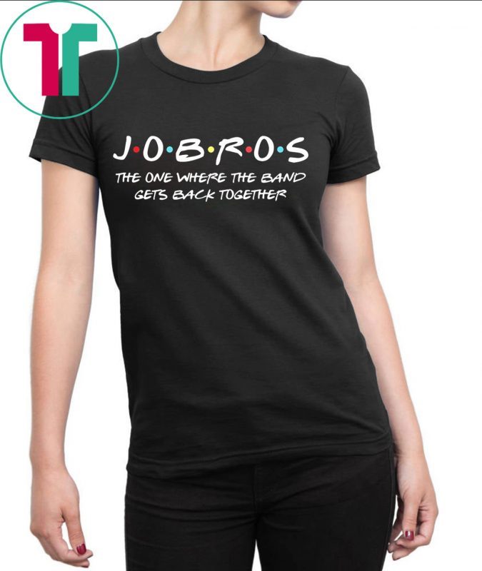 Jobros Shirt The One Where The Band Gets Black Together T-Shirt for Men, Women and Youth