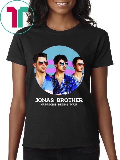 Jonas Brother Happiness Begins Tour 2019 T-Shirt