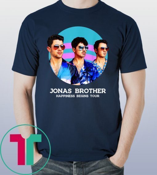 Jonas Brother Happiness Begins Tour 2019 T-Shirt