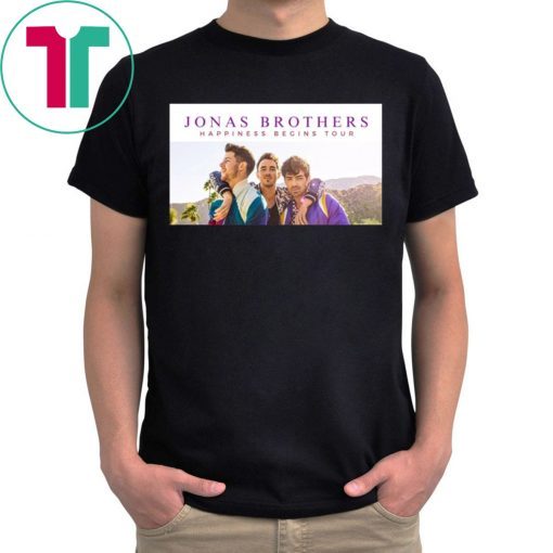 Jonas Brothers Happiness Begins Tour T-Shirt