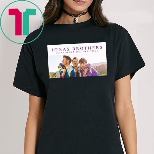 Jonas Brothers Happiness Begins Tour T-Shirt