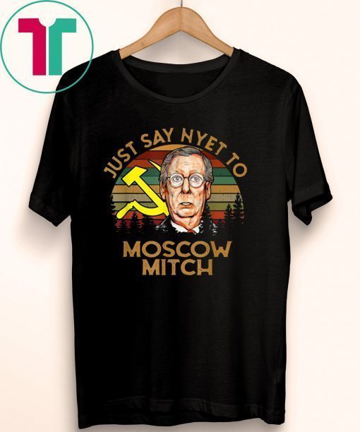 Just Say Nyet To Moscow Mitch Vintage T-Shirt