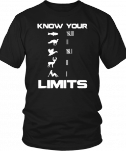 Know your limits Unisex T-Shirt