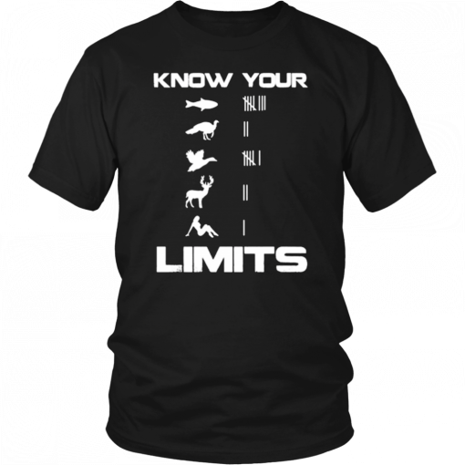 Know your limits Unisex T-Shirt