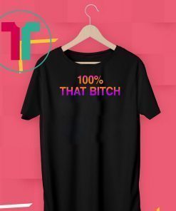 Lizzo 100% That Bitch V-Neck T-Shirt