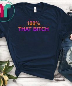 Lizzo 100% That Bitch V-Neck T-Shirt