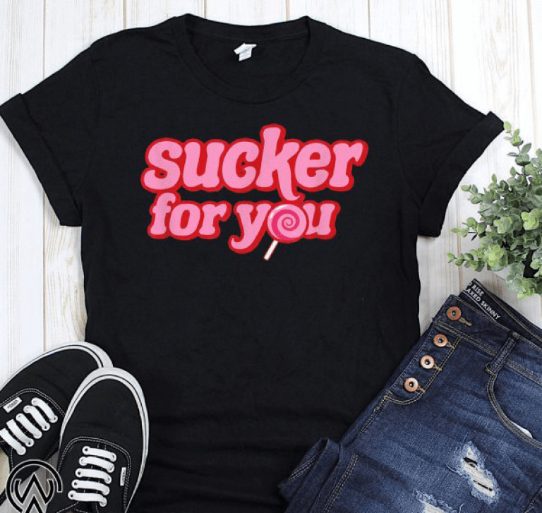 Lolipop sucker for you shirt and crew neck sweat shirt