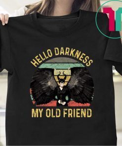 Maleficent Hello Darkness My Old Friends Vintage Tee Shirt