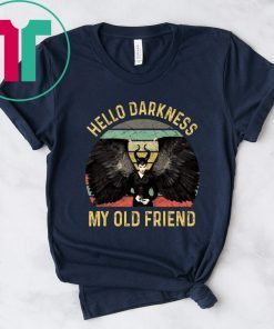 Maleficent Hello Darkness My Old Friends Vintage Tee Shirt