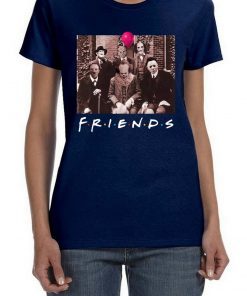 Mens Horror Halloween Team Friends Shirt