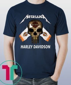 Metallic Harley Davidson Tee Shirt
