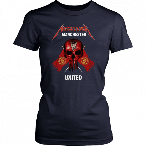 Metallica manchester united Tee Shirt