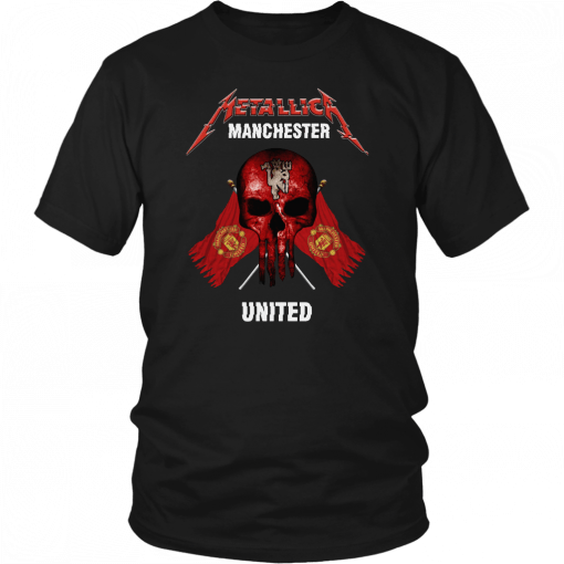 Metallica manchester united Tee Shirt