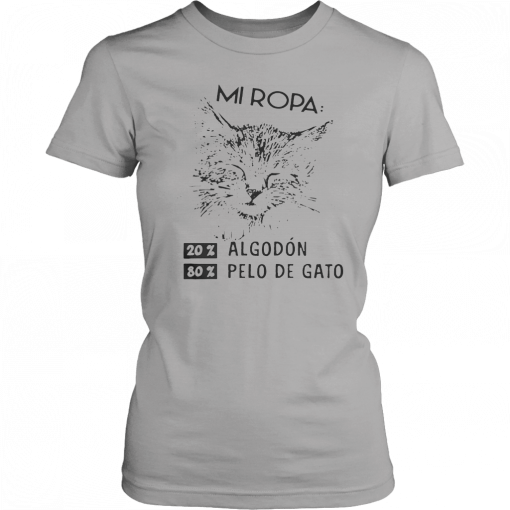 Mi Ropa 20 Algodon 80 Pelo De Gato Unisex T-Shirt