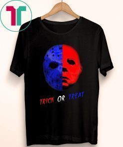 Halloween Michael vs Jason Trick or Treat T-Shirt