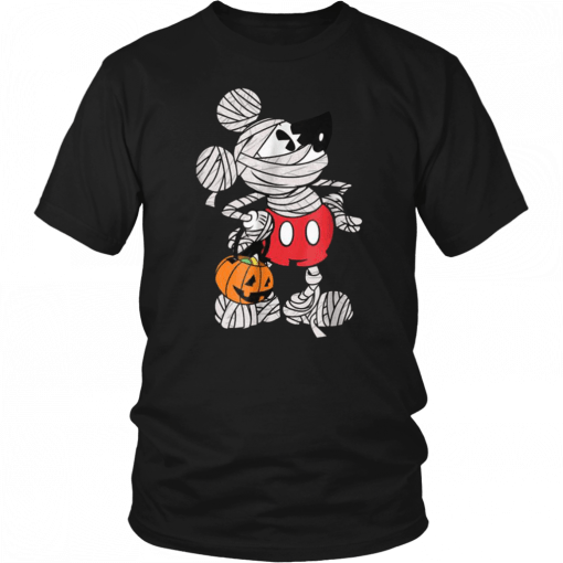 Mickey Mouse mummy Halloween Mens Womens 2019 T-Shirt