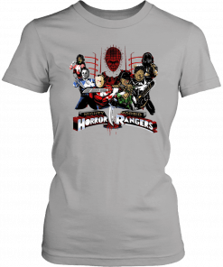 Mighty morbid horror rangers superheroes Gift Tee Shirt