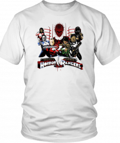 Mighty morbid horror rangers superheroes Gift Tee Shirt