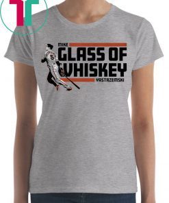 Mike Yastrzemski Shirt - Glass of Whiskey, San Francisco