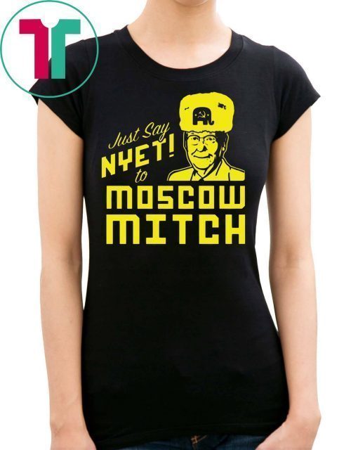 Mitch McConnell T-Shirt Kentucky Democrats Just Say Nyet to Moscow Mitch Shirt