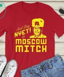 Mitch McConnell T-Shirt Kentucky Democrats Just Say Nyet to Moscow Mitch Shirt