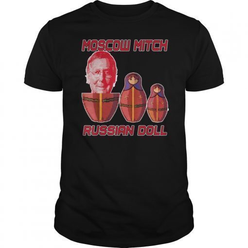 Moscow Mitch McConnell is Putin's Russian Doll T-Shirt