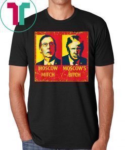 Moscow Mitch Moscow's Bitch Mitch and Trump Traitors T-Shirt