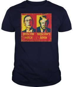 Moscow Mitch Moscow's Bitch Mitch and Trump Traitors T-Shirts