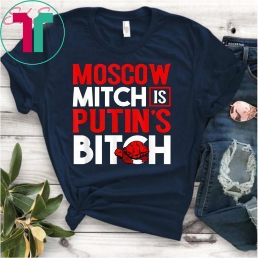 Moscow Mitch Putin's Bitch Russia Red Turtle Meme T-Shirt
