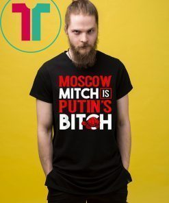 Moscow Mitch Putin's Bitch Russia Red Turtle Meme T-Shirt