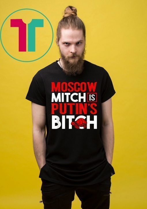 Moscow Mitch Putin's Bitch Russia Red Turtle Meme T-Shirt