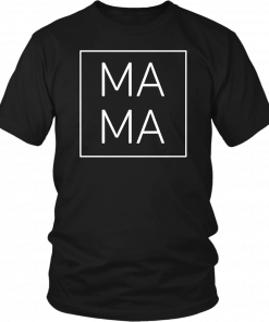 Mother's Day Mama Square 2019 T-Shirt