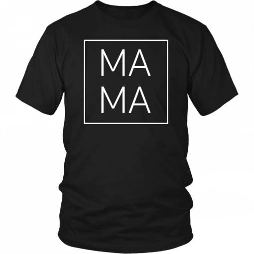 Mother's Day Mama Square 2019 T-Shirt