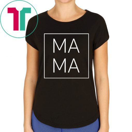 Mother’s Day Mama Square Tee Shirt