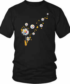 NFL pittsburgh steelers butterfly Funny Tee Shirt