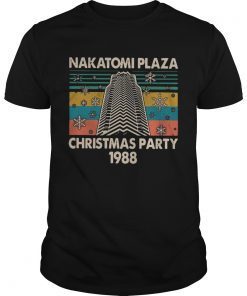 Nakatomi Plaza Christmas party 1988 vintage shirt