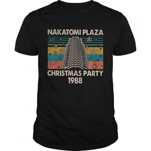 Nakatomi Plaza Christmas party 1988 vintage shirt