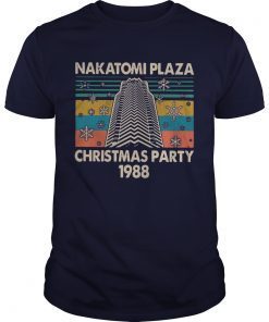 Nakatomi Plaza Christmas party 1988 vintage shirts