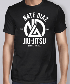 Nate Diaz Jiu Jitsu Stockton Asphalt Shirt