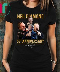 Neil Diamond 57th Anniversary Tee Shirt