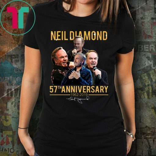 Neil Diamond 57th Anniversary Tee Shirt