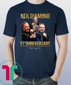 Neil Diamond 57th Anniversary Tee Shirt