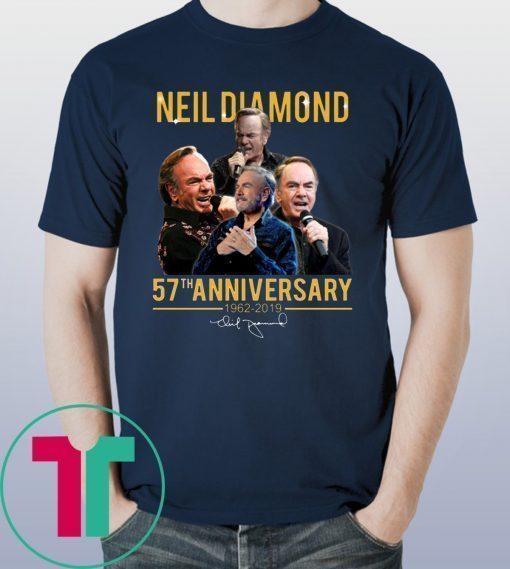 Neil Diamond 57th Anniversary Tee Shirt