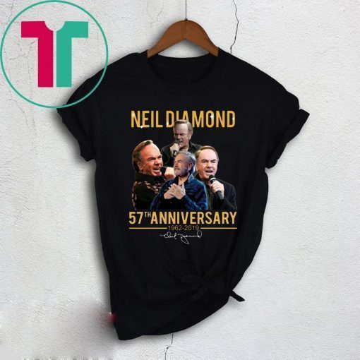 Neil Diamond 57th Anniversary Tee Shirt