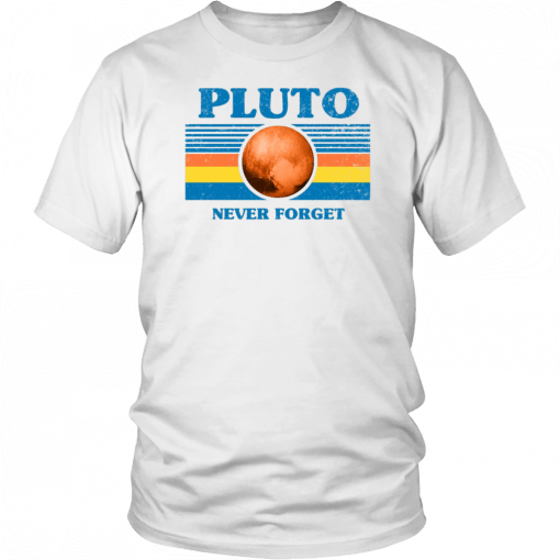 Never Forget Pluto Space Classic T-Shirt