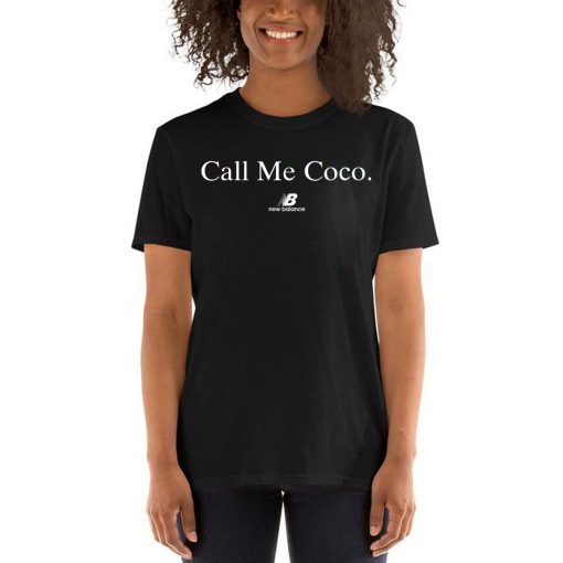 Womens Call Me Coco New Balance Tee Shirt
