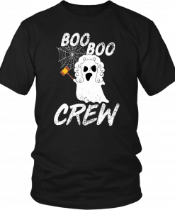 Lawyer Ghost Nurse Boo Boo Crew Halloween Costume Unisex Tee Shirts