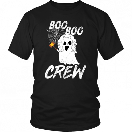 Lawyer Ghost Nurse Boo Boo Crew Halloween Costume Unisex Tee Shirts