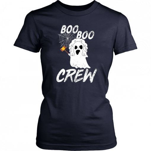 Lawyer Ghost Nurse Boo Boo Crew Halloween Costume Unisex Tee Shirts